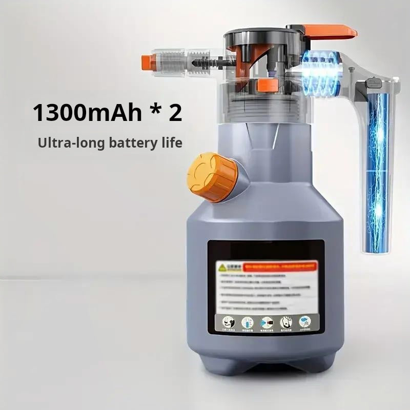 Elektrische Schaumsprühflasche – Kabelloser Schaumsprüher für die Autowäsche