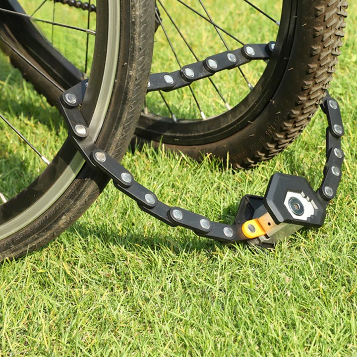 Faltbares Fahrradschloss – Kompakte Sicherheit mit Bohrsicherem Zylinder