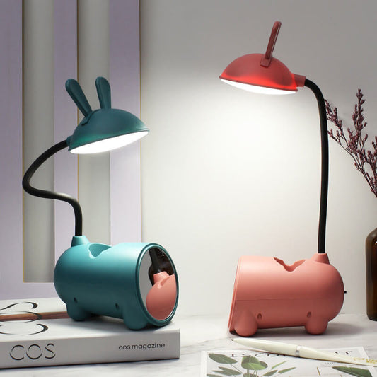 LED Schreibtischlampe Hase
