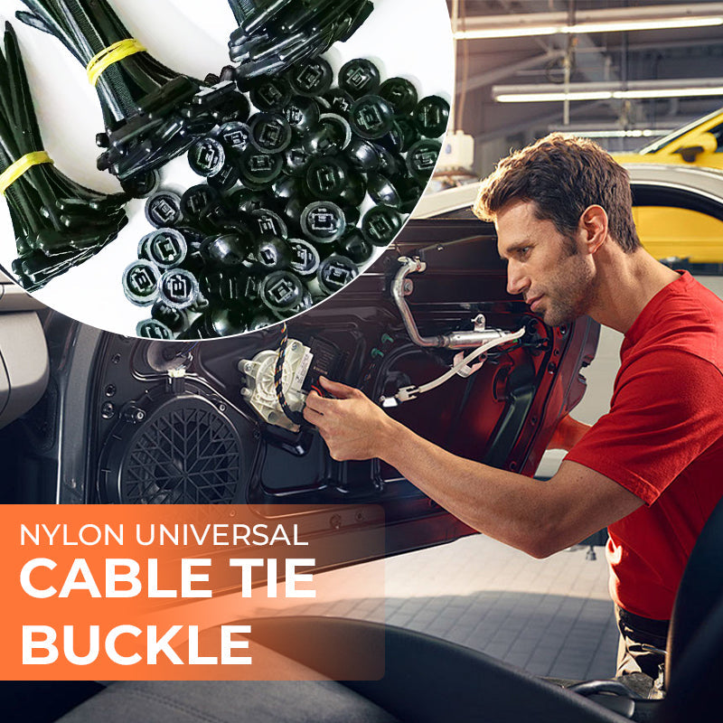 Nylon-Kabelbinderschnalle – Universelle Auto-Clip-Ersatzteile
