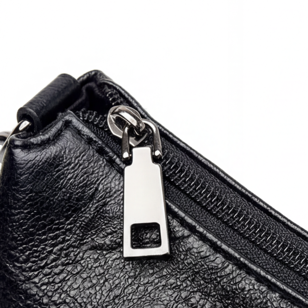 Weiche Kunstleder-Crossbody-Bag – 3 Fächer