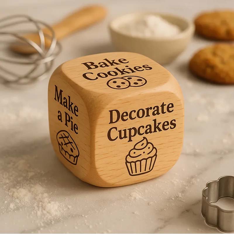 Holz-Entscheidungswürfel – Lustiges Geschenk für jeden Anlass