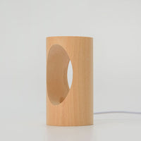 LED Tischlampe Holz