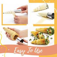 Hörnchenformen Set – Knusprige Cremerolle Zuhause backen