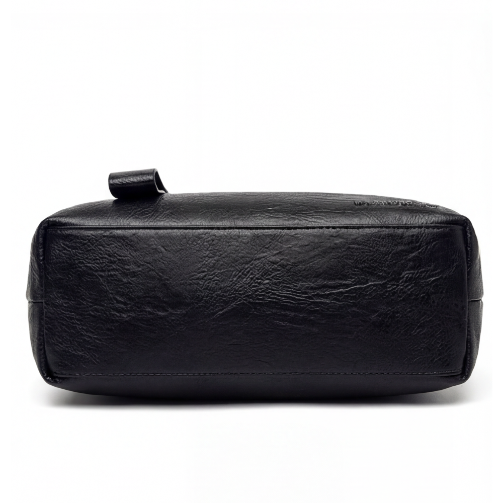 Weiche Kunstleder-Crossbody-Bag – 3 Fächer