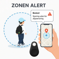 Bluetooth-Schlüsselfinder – Schlüssel und Gegenstände nie wieder verlieren-2er-Set
