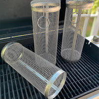 Roll-Grillkorb aus Edelstahl – Gleichmäßig grillen, leicht reinigen