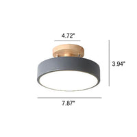 Runde LED-Deckenleuchte