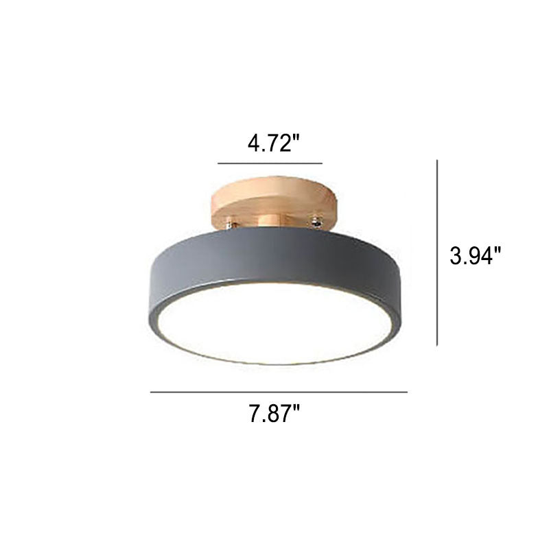 Runde LED-Deckenleuchte