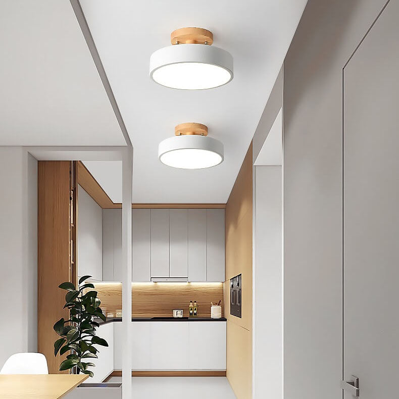 Runde LED-Deckenleuchte