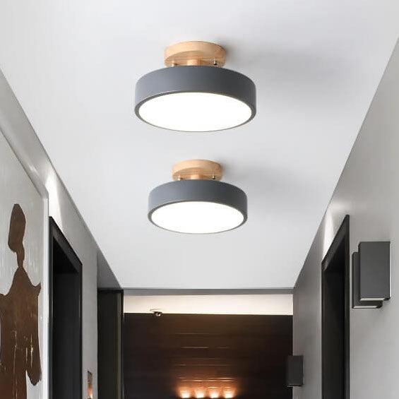 Runde LED-Deckenleuchte