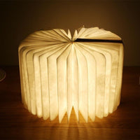 Faltbare LED-Buchlampe – Aufladbar und stufenlos einstellbar