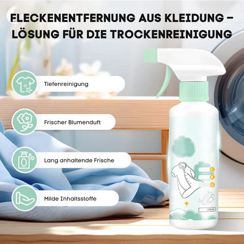 Fleckenentferner-Spray für Textilien – Flecken weg, kein Tropfen