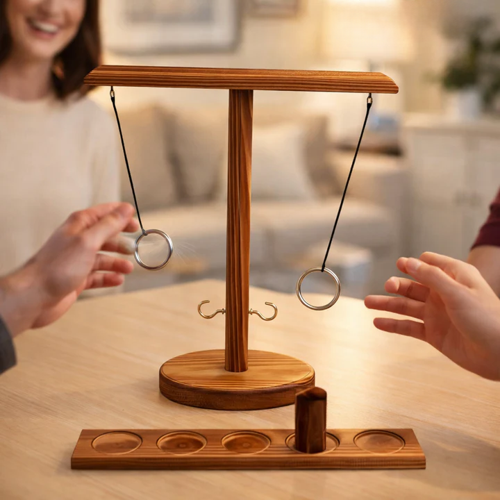 Holz-Ringwurfspiel – Spaß für die ganze Familie