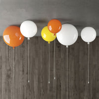 Moderne Glas-Deckenlampe