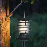 Solar-Insektenlampe mit Erdspieß – UV-Lichtfalle für den Außenbereich