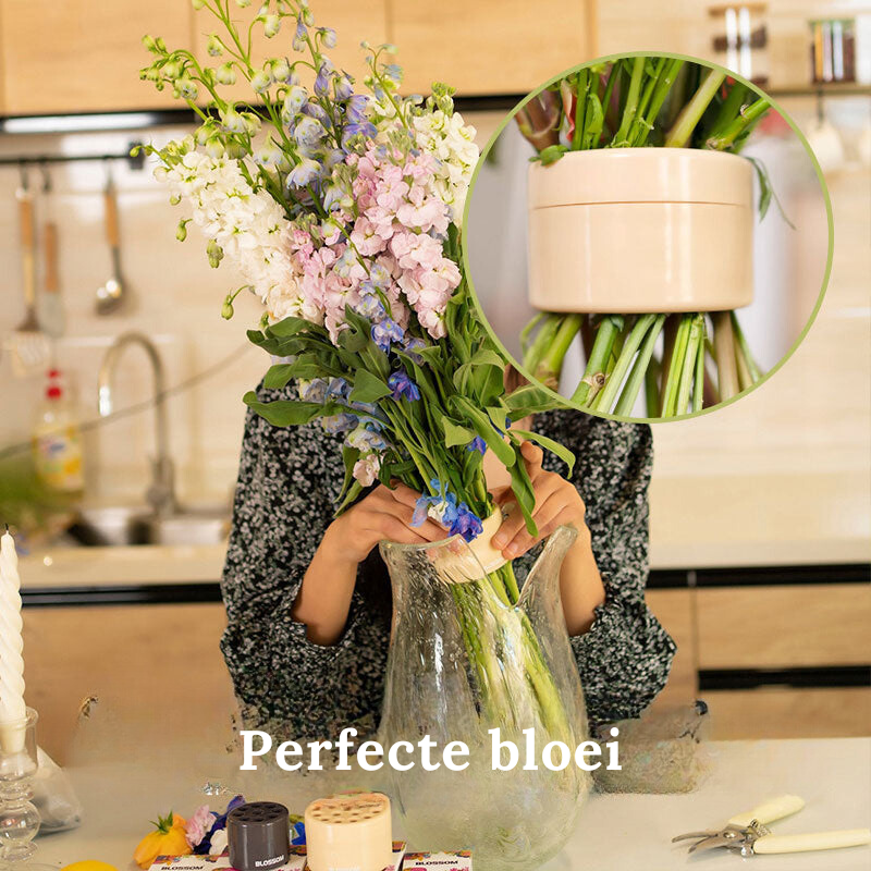 Blumenstielhalter für Vasen – Perforierter Strauß-Organizer, 2er-Set