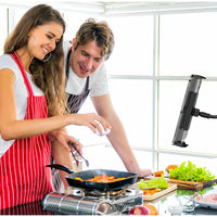 Flexibler Schwanenhals-Tabletständer mit Tischklemme – 4,7 bis 12,9 Zoll