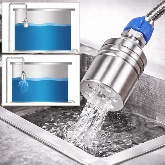 Automatisches Schwimmerventil – Edelstahl, ohne Strom