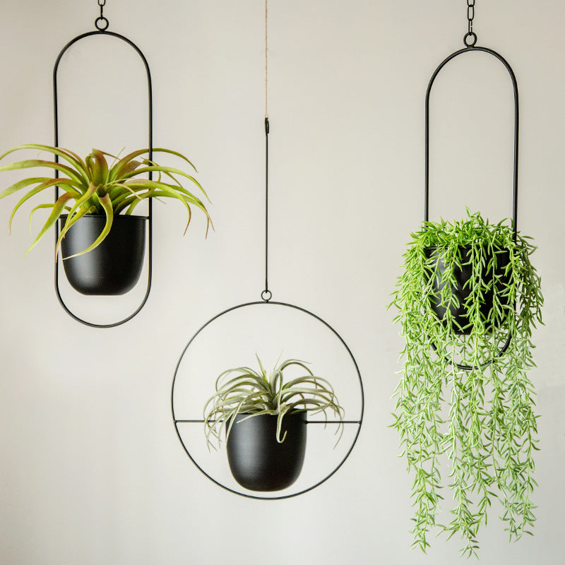 Moderner Hängeblumentopf