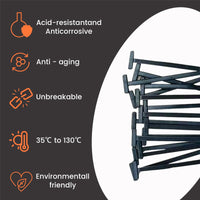 Nylon-Kabelbinderschnalle – Universelle Auto-Clip-Ersatzteile