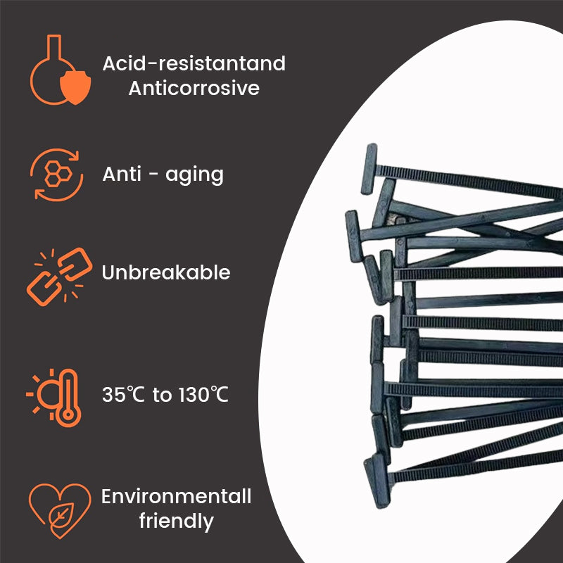 Nylon-Kabelbinderschnalle – Universelle Auto-Clip-Ersatzteile