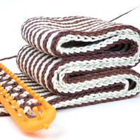 Strickrahmen ohne Nadeln – Einfaches tragbares Handarbeiten