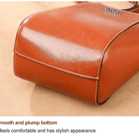Kleine Crossbody-Tasche in Lederoptik mit mehreren Fächern – Verstellbarer Riemen
