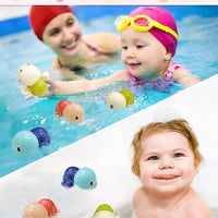 Aufzieh-Schwimmschildkröten Badespielzeug – 6er-Set
