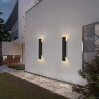 Außen-LED-Wandleuchte mit Auf-Ab-Licht – Wetterfest IP65