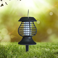 Solar-Insektenlampe mit Erdspieß – UV-Lichtfalle für den Außenbereich