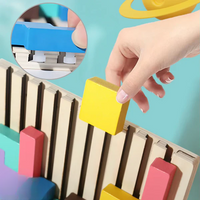 Holz-Tetris-Puzzle – Buntes Bauspiel ab 5 Jahren