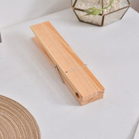 Holz-Handtuchhalter mit Klammer