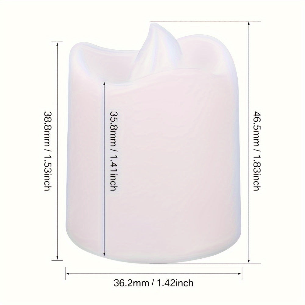 Flammenlose LED-Teelichter