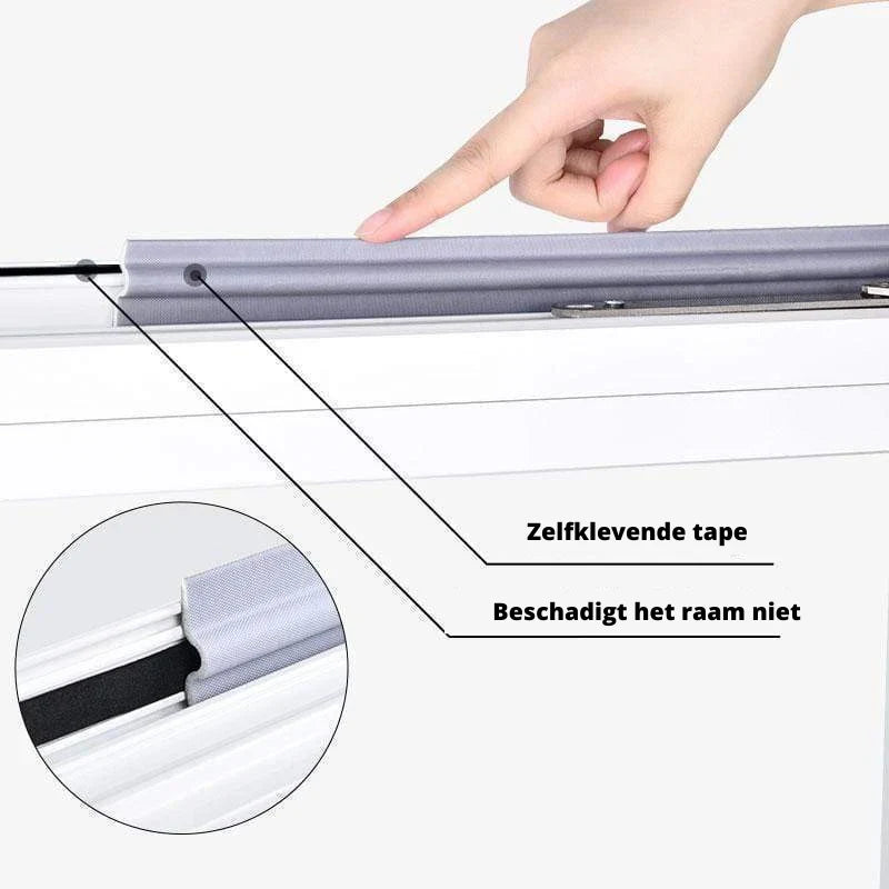 Selbstklebendes Türdichtungsband – Zugluftstopper, 2 m