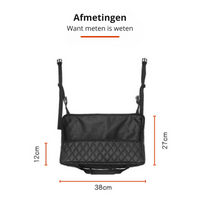 Auto-Sitzorganizer – Mittelkonsolen-Aufbewahrung, Langlebig & Einfach zu Montieren