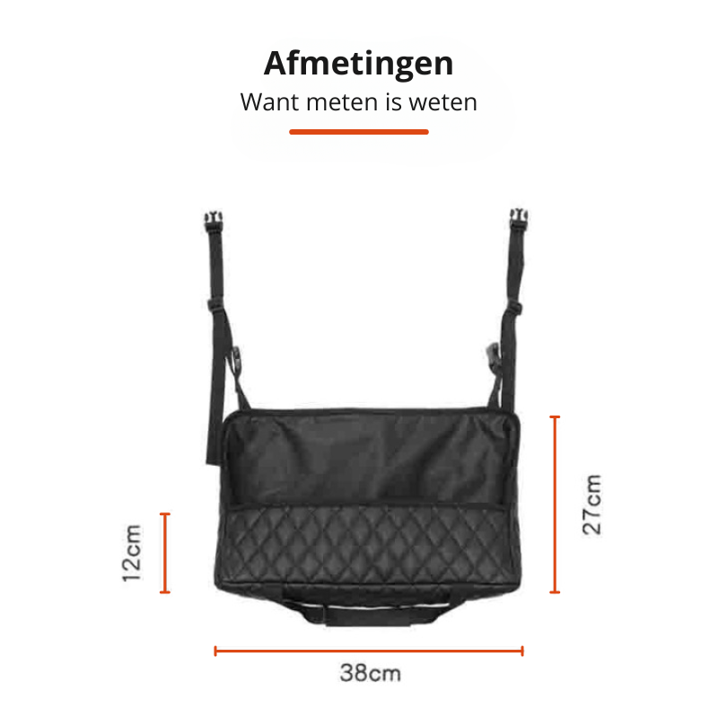 Auto-Sitzorganizer – Mittelkonsolen-Aufbewahrung, Langlebig & Einfach zu Montieren