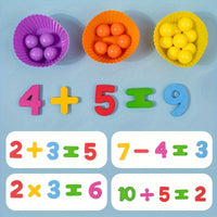 Montessori-Zählperlen-Set für Frühe Rechenfähigkeiten