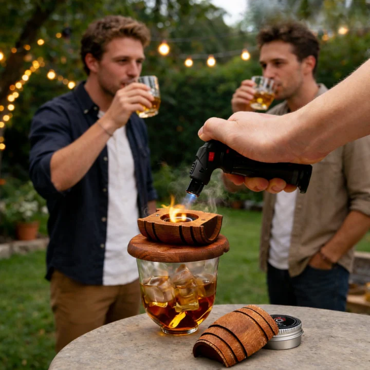 Cocktail-Smoker-Set – Rauchiges Aroma für Whiskey & Drinks