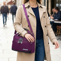 Crossbody-Bag mit Vielen Fächern – Alles an Seinem Platz