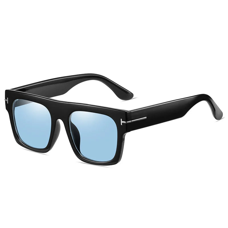 Oversize-Sonnenbrille mit eckigem Rahmen – klassischer Retro-Stil