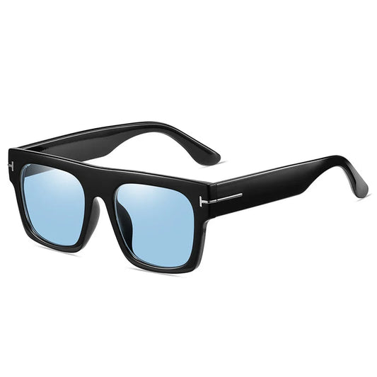 Oversize-Sonnenbrille mit eckigem Rahmen – klassischer Retro-Stil