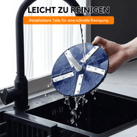 Elektrischer Zerkleinerer mit 5-Klingen-Messerkopf