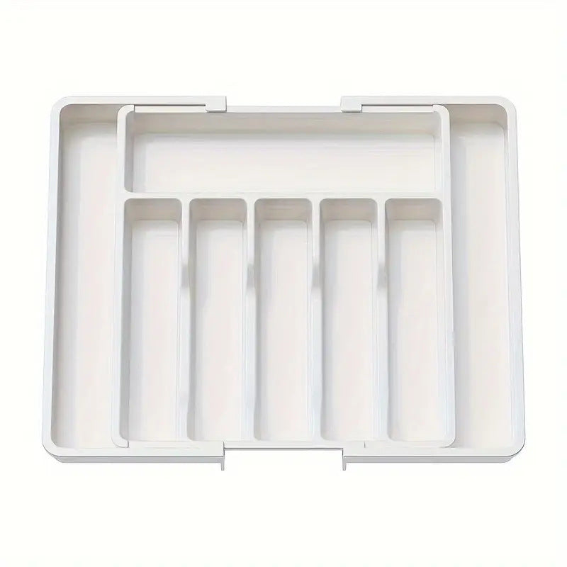 Ausziehbarer Besteck-Schubladenorganizer – Verstellbar 33–57 cm