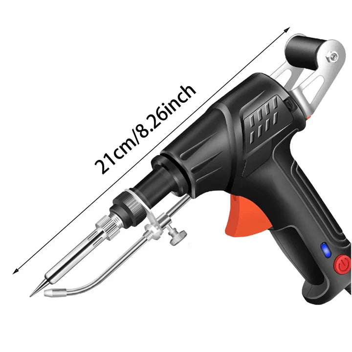Automatische Lötpistole mit Drahtzufuhr – 7-teiliges Set