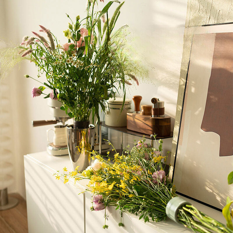 Blumenstielhalter für Vasen – Perforierter Strauß-Organizer, 2er-Set