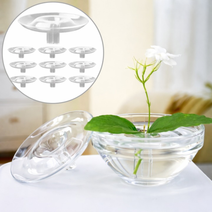 Schwimmender Blumenhalter – Hält Stiele mühelos aufrecht (10 Stück)