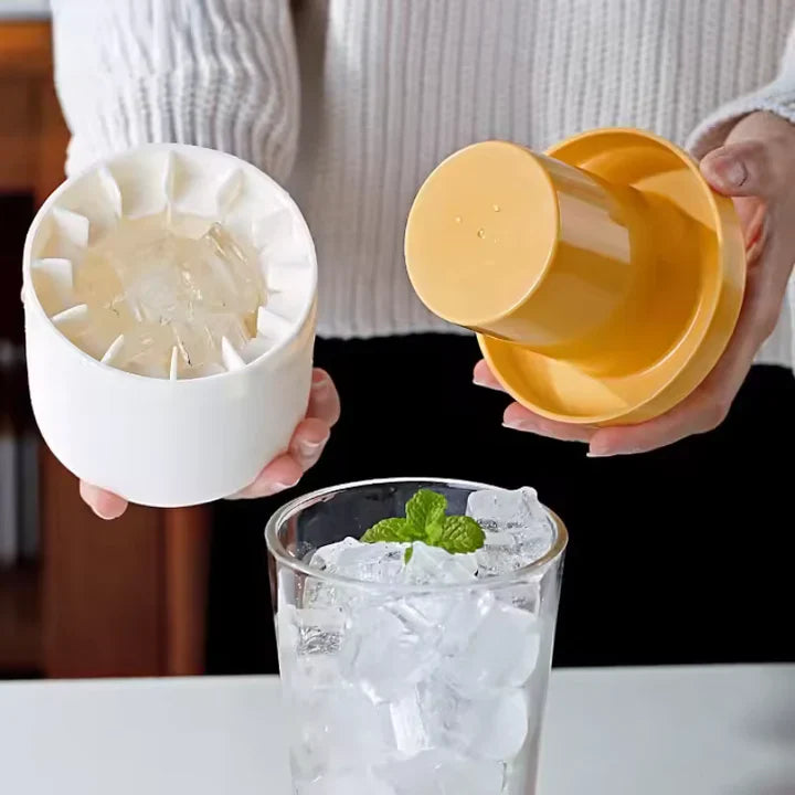 Silikon-Eiswürfelform – Eiswürfel auf einen Schlag