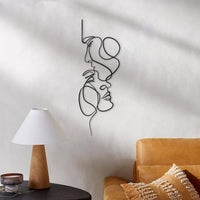3D Metall-Wandkunst