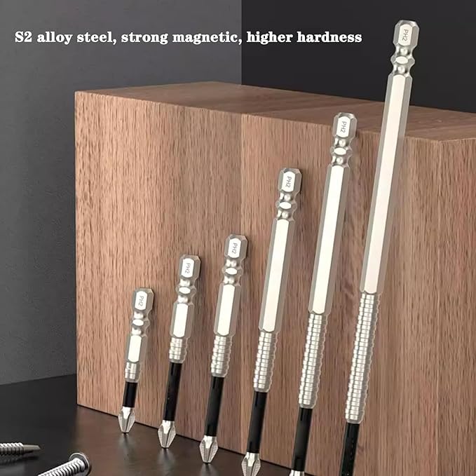 Magnetisches Schrauberbit-Set – Kein Abrutschen mehr (6er-Set)